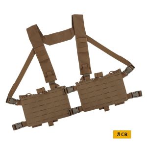 การล่าสัตว์เสื้อกั๊กยุทธวิธี/H แยก-ประเภท Chest RIG Suspension PLATE Mount MOLLE อุปกรณ์ยืดหยุ่นนิตยสารกระเป๋า Place ต่างๆ Sub กระเป๋า
