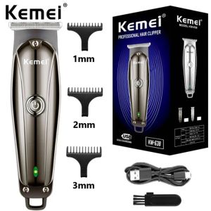 Kemei KM-638 Electric Hair Clipper Full Metal Professional Barber Hair Trimmer For Men Finishing Beard Cutting Machine