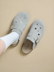 Josiny | Soft Sole Perforated Slip-On Sandals Women