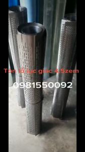 (Khổ 1M x Dài 2M) Tôn Đục Lỗ Lục giác giày 4zem hàng Loại 1Chất lượng