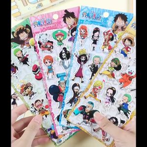 ONE PIECE BUBBLE PREMIUM QUALITY STICKER 正版授权航海王动漫贴纸海贼王