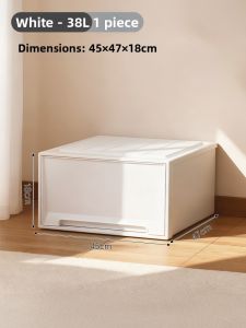 ZHIFAN | Drawer-type Multi-layer Storage Cabinet Wooden and Plastic Organizer