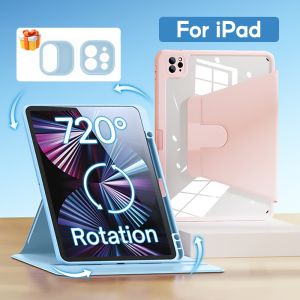360° rotation Case for 2022 iPad Pro 11 12.9 Air 5/4 10.9 Case Mini 6 8.3in 2019 10.2 7/8/9th Generation Stand Cover