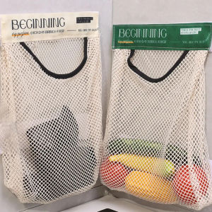 Kitchen Hanging Mesh Bag Fruit Vegetable Storage Bag Reusable Wall Hanging Organizer Garlic Onion Potatoes Storage Net Bag