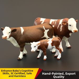 MENGSILE | Solid Simulation Cattle Toy