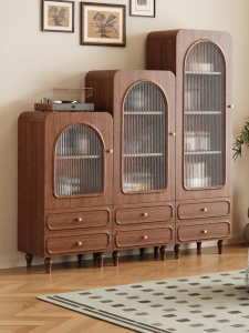 Vintage Display Wine Cabinet