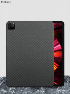pinkson | Anti-Drop Thin Matte Hard Shell iPad Case Kevlar and Carbon Fiber