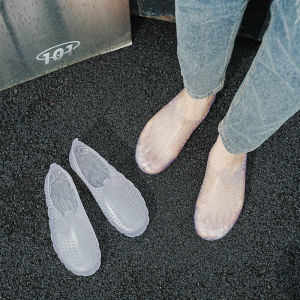 Mens Quick-Drying Beach Shoes Outdoor Water Shoes Transparent Drainage Shoes for Sea Activities River Tracing Shoes Swimming Shoes Clogs Rain Shoes
