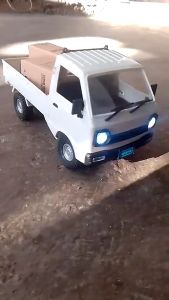 Mainan Mobil Remote Control Rc Pick Up Truck Box Carry 1:16 4ch 2.4ghz Hadiah Ulang Tahun Kado Anak Lucu Gerobak Pengangkut Barang