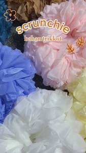 Sucia - Scrunchie Trikkot Cepol Hijab Rambut Ukuran 20CM