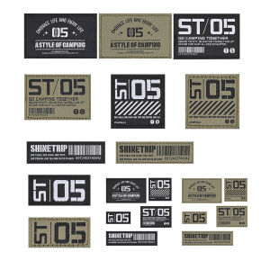 ยุทธวิธี Morale Badge อเนกประสงค์ทหารเสื้อกั๊กสติกเกอร์ประณีต Camping Gear Badge ถังแก๊สสติกเกอร์สำหรับ Camping Hiking