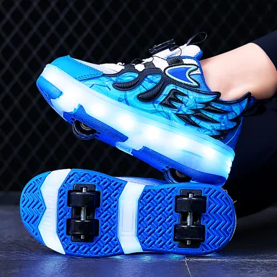 Beedpan | Four Wheeled Glowing Roller Skates