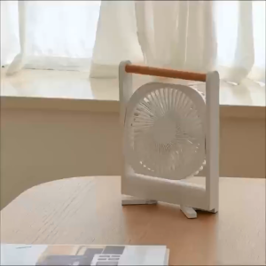 OATSBASF Ultra-thin Foldable Fan Kitchen Magnetic Wall-mounted Fan Desktop Fan Detachable Washable Fan