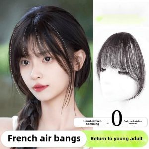 Air Bangs: A Comprehensive Guide to Nature Forehead Bangs, Straight Bangs, and Real Hair French Bangs