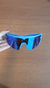 Kacamata Sepeda Kapvoe SHARKS PKE9010-1LENS Sunglasses Polarized Lens Kaca Mata Model Hiu Sport Olahraga Running Gowes Cycling Bersepeda Anti UV Outdoor