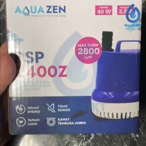 Pompa Celup Kolam Ikan Koi AQUAZEN AZ-PSP-2400Z 40W Ketinggian 2.8 Meter