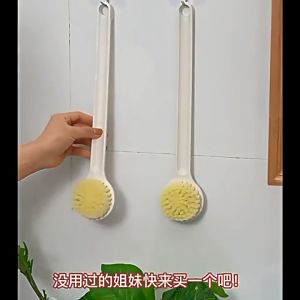 Blackjack Sikat Mandi Multifungsi Gagang Panjang dengan Gantungan - Paket Tunggal Pembersih Badan