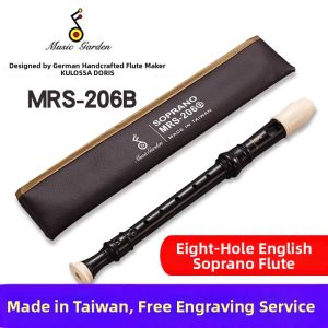 High Pitch Baroque Style Flute 8 Holes