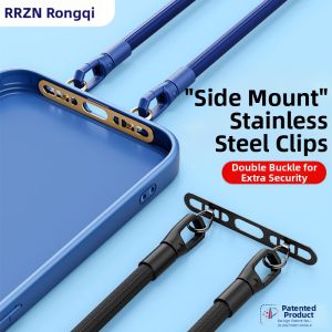 RQZN | Anti-Loss Phone Clip Stainless Steel Thin Plate for Wrist Chain