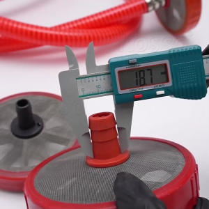 bkk KOSSO ที่กรองน้ำ ตัวกรองน้ำ ต่อกับสายยาง 4หุน/6หุน/1นิ้ว ที่กรองน้ำจุ่มถัง ฟิลเตอร์กรองฝุ่นปั๊มน้ำ ตะแกรงสแตนเลสกรองฝุ่นเครื่องฉีดน้ำแรงดันสูง  สายพ่นหมอกตัวกรองน้ำแบบจุ่มถัง FSA พร้อมส่ง อุปกรณ์แต่งสวน