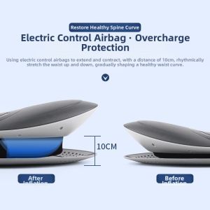 LIWAN | Electric Lumbar Massager with Vibration Heat Waist Traction