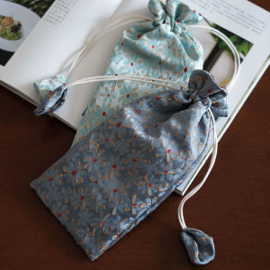 Túi Đựng Điện Thoại Chống Bụi Thêu Hoa Cúc Gấp Gọn Cao Cấp OPPO A5 Phiên Bản Năng Động Túi Đựng Điện Thoại Di Động Phong Cách Dân Tộc