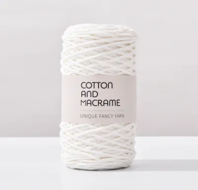 Macrame 3mm Dệt Tay Bằng Cotton Tẩy Chải Tròn Rỗng 140 Yard 27 Màu 32 Màu Nhiều Màu Vật Liệu Dệt May Gia Đình