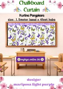 glamour curtain  matchy matchy curtain mariposa dark purple/ purple curtain butterfly design/ window curtain