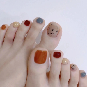 Ito Nail Patches Waterproof White Enhancing Foot Nail Stickers for Pregnant Women Comfortable Wear Easy to Dry Any Skin Type