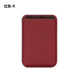 Strong Magnetic Card Holder Carbon Fiber For Magsafe Wallet For iPhone 18 17 16 15 14 13 12 Pro Max Card Pack Bag Storage Case