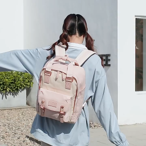 Doughnut Macaroon Special Series BackpackMacaron Male and Female Student Handbags Sports Travel Backpacks