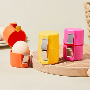 OFM-C1418 Pembuka Cangkang Telur Model Tekan Alat Pengupas Kulit Telur Multifungsi Egg Cracker