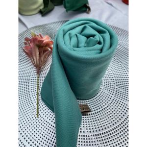 LZE - Hijab Segiempat Jahit Tepi Katun Tidak mudah Letoy