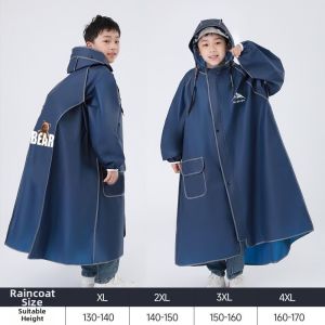 MOLORE | Waterproof School Use Raincoat for Children Backpack Compatible