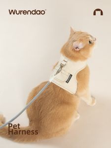 WURENDAO | Pet Harness Leash for Cats and Small Dogs Vest Style