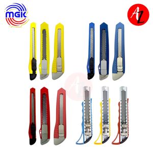 MGK Heavy Duty Cutter Sizes Small Big XL Plastic Metal School Office Essential Supplies Scissors & Cutters Stationery Craft Gift Cards