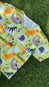 Arkan Baby - Setelan Baju Piyama Bayi Lengan Pendek Motif Print