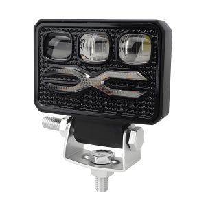 KEVANLY | 3/4" Work Square LED Headlight Light Auto Fog Light Spot Auxiliary Light Bar for 4x4 Off-Road Vehicle Jeep Car Truck SUV 12V 24V