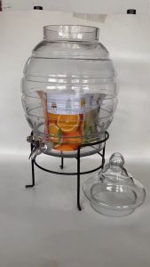 HARGA TERMURAH !!!!! FREE ONGKIR !!!Galon / dispenser kaca Honey (12 ltr)