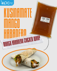Kusinamate Mango Habanero 1.5Kg ready to use sauce negosyo pack versatile for cooking marinade glaze coating consistent flavor