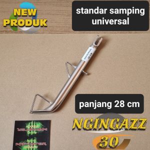 STD SAMPING UNIVERSAL PANJANG PANJANG 28CM WARNA CHROME