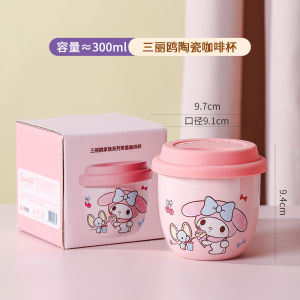 Cốc Cà Phê Hellokitty Dễ Thương Bằng Gốm Có Nắp Cốc Đựng Nước Cầm Tay Cho Phụ Nữ Cốc Đựng Nước Dùng Trong Gia Đình Cốc Đựng Cà Phê