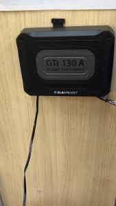 BLAUPUNKT GERMANY Class A/B Car Underseat Ative GTR130 Subwoofer With Buit In performance Amplifier Gtr130