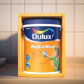 ICI wash & ware white Matt (Dulux). 