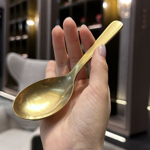 ช้อนกินข้าวแห้งแบบมีหางสั้น ช้อนกินซุป เครื่องมือทำอาหารแบบตะวันตก ช้อนสเตนเลส ช้อนหิมะ ช้อนสำหรับผู้หญิงเจ้าของร้านอาหาร