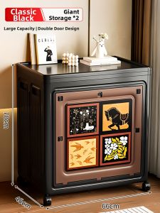 Extra Large Capacity Rolling Flap Storage Box