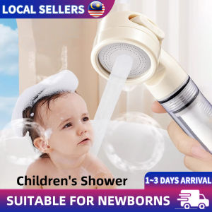 [Ready Stock] Gentle Baby Shower Head Water Purifier Filter High-Temperature Resistant 3 Modes For Newborns