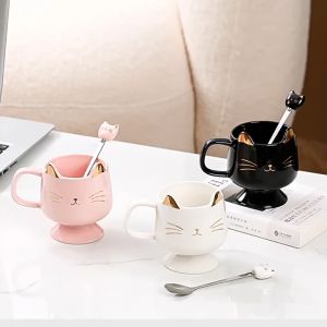 MUG KUCING V2: BAHAN TEBAL & TAHAN PANAS
