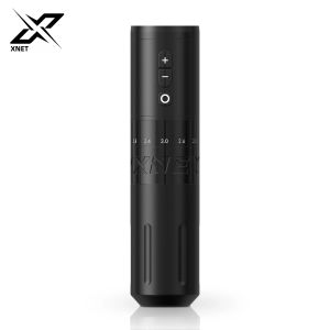 Máy Xăm Không Dây XNET E1 Bút Xăm Có Thể Điều Chỉnh Độ Dài Hành Trình 2.0-4.2mm Động Cơ Tùy Chỉnh Pin 2000mAh Hợp Kim Đen Dùng Cho Xăm Và Vi Điểm Thẩm Mỹ