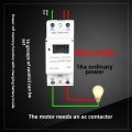 Track Mounted Timer Switch 220V 12V Small Street Lamp Automatic Countdown 24V Signage Power off Timer Electrical Control. 